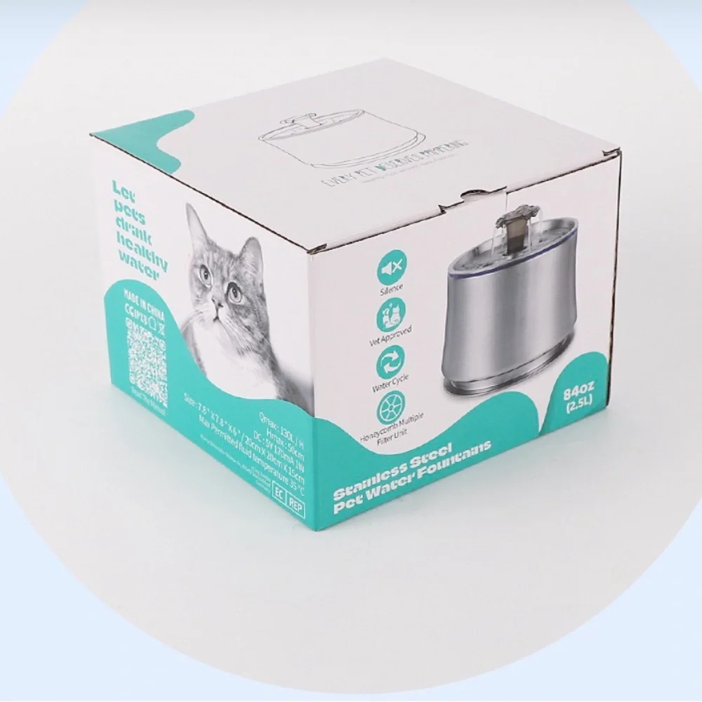 NEW Stainless Steel Pet Water Dispenser 🐈 🐕